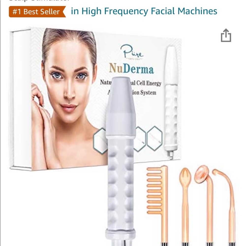 NuDerma Portable High Frequency Skin Therapy